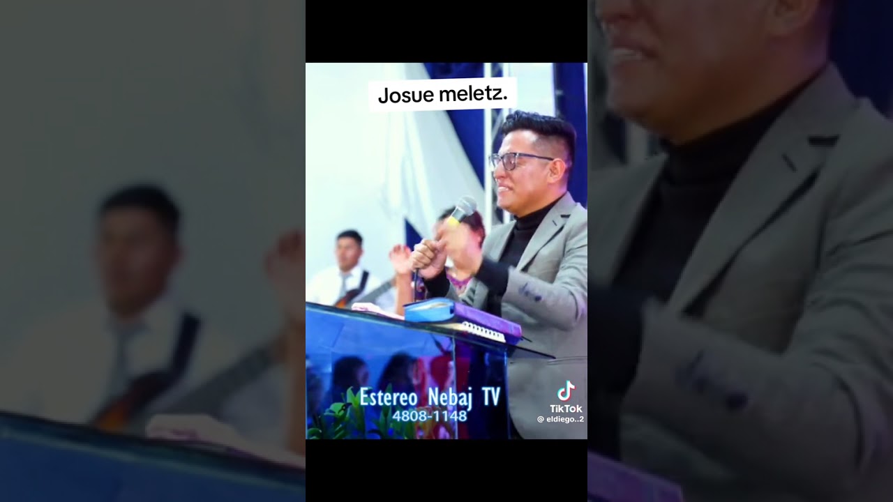 Cantante Josué meletz 