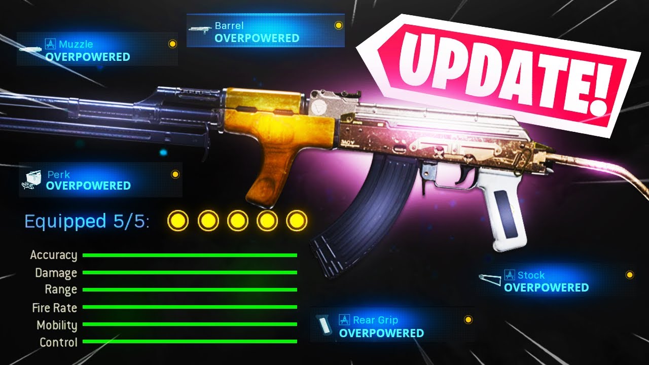 NEW NO RECOIL + FAST ADS 
