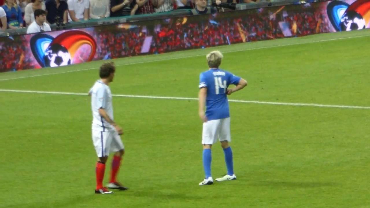 Soccer Aid 2016- Second Half Louis and Niall