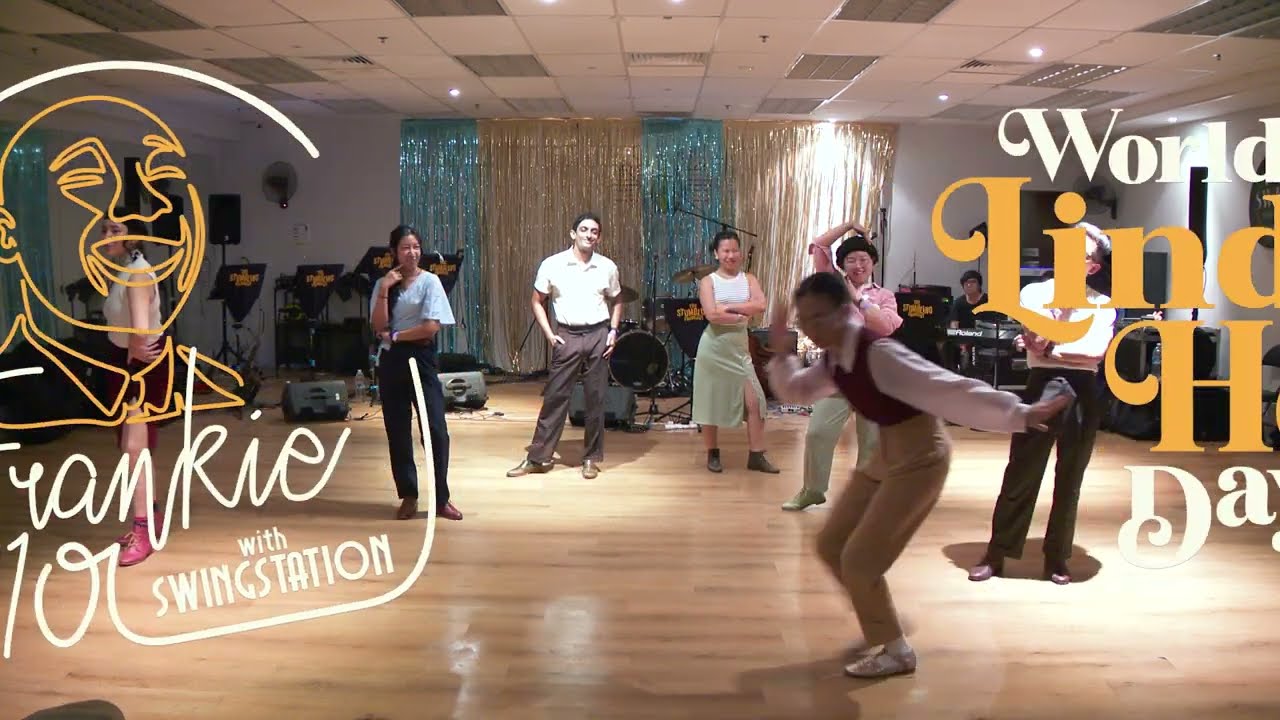 World Lindy Hop Day Singapore  2024 - the Frankie 110 Edition. Lindy Hop SG performance