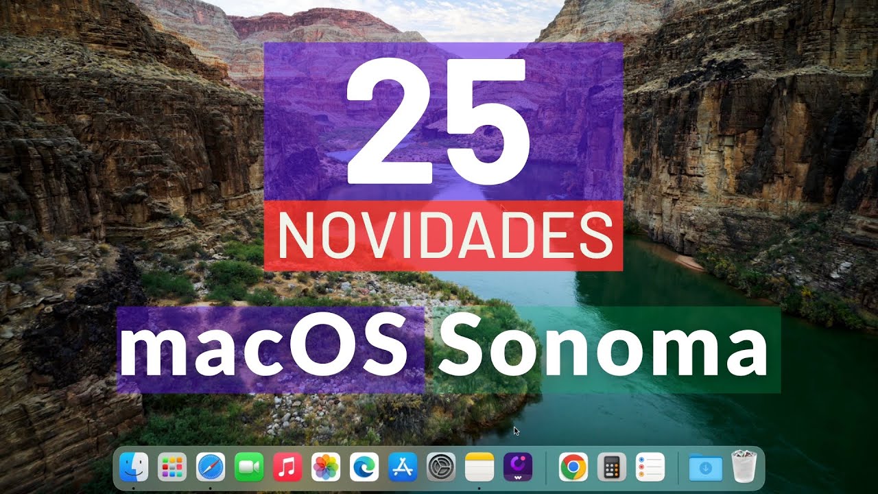 macOS Sonoma 14 - As melhores novidades para seu Mac