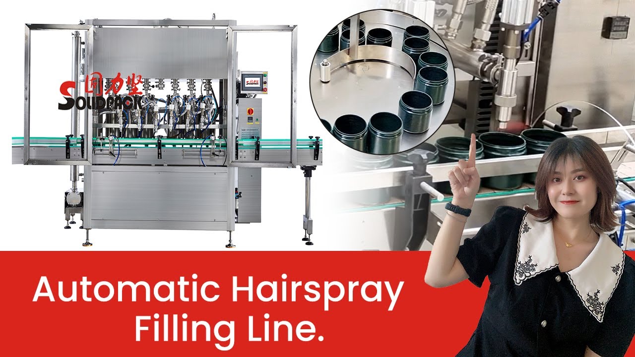 Solidpack - Hairspray Filling Line