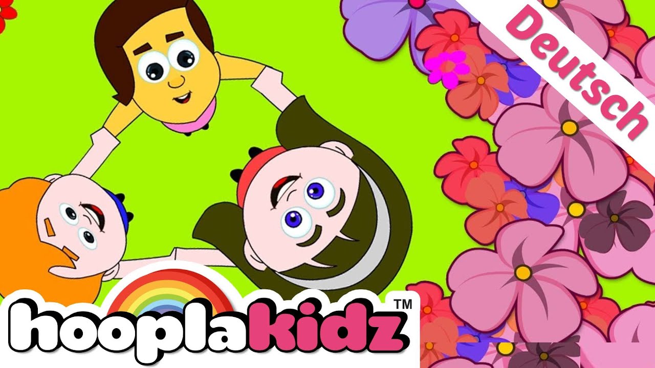 Ringa Ringa Rosen | Ringa Roses | Baby-Lied | HooplaKidz Deutsch