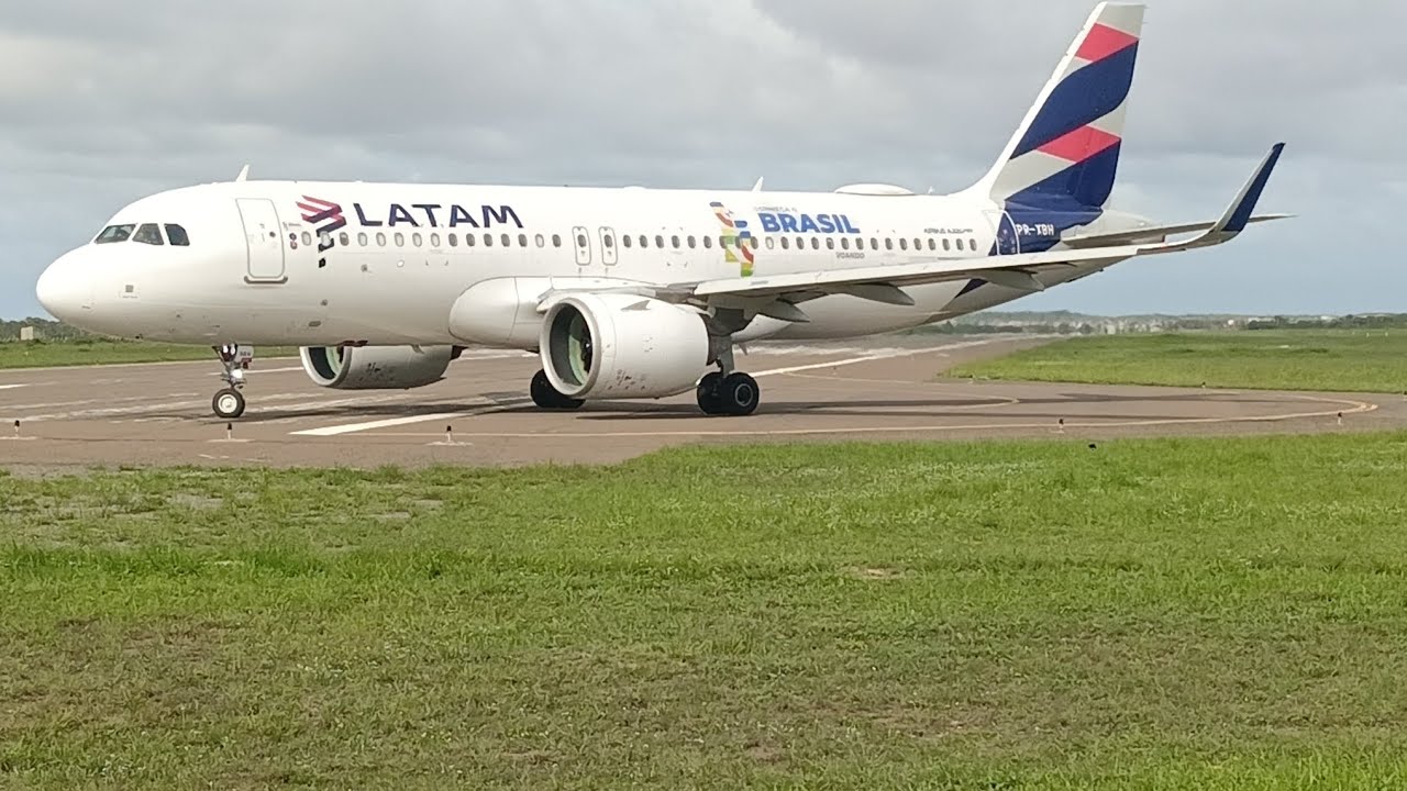 Latam Airlines  Airbus A320-A20 Decolando do Aeroporto de Parnaíba Pi 14/03/2026.