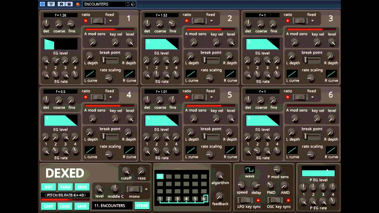 Free VST - Dexed Synthesizer - vstplanet.com