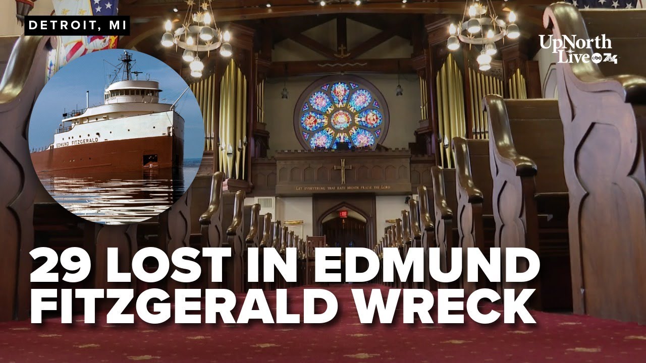 Detroit's Mariner's Church honors 50th anniversary of the Edmund Fitzgerald sinking