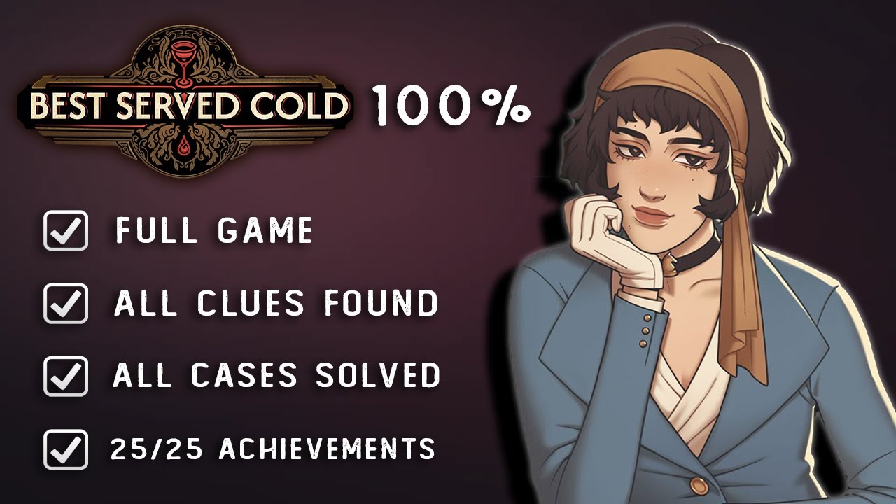 Best Served Cold: Full Game [100%] (No Commentary Walkthrough)