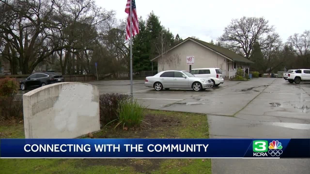 Community welcomed to interfaith gathering at Orangevale Sikh Temple after vandalism