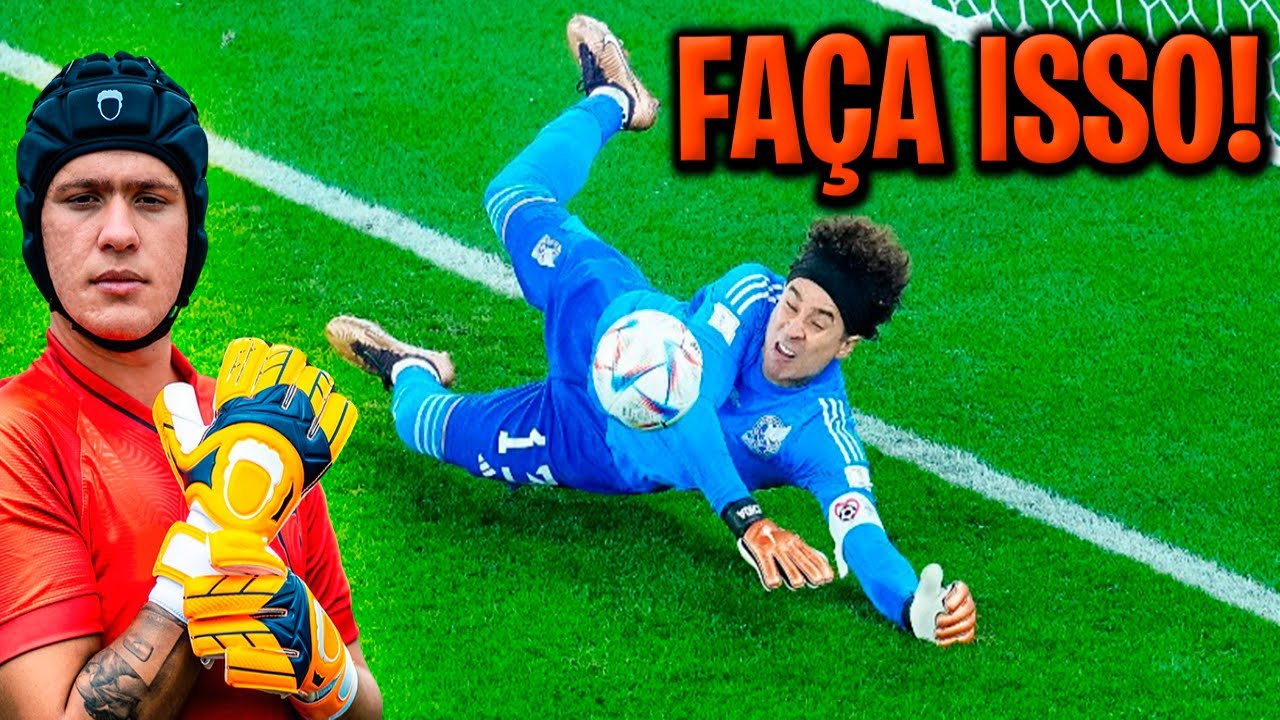 APRENDI A TECNICA DO GOLEIRO OCHOA DE PEGAR PENALTIS!!