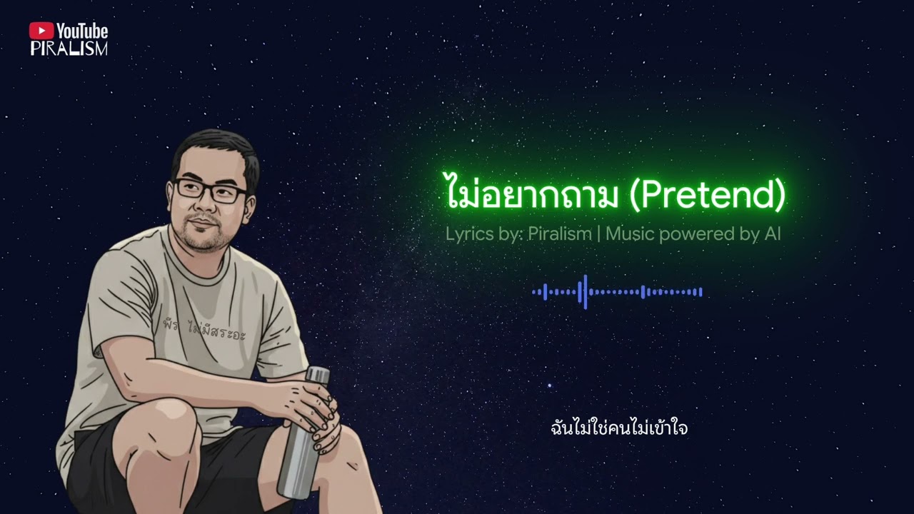ไม่อยากถาม (Pretend) - พีร ไม่มีสระอะ