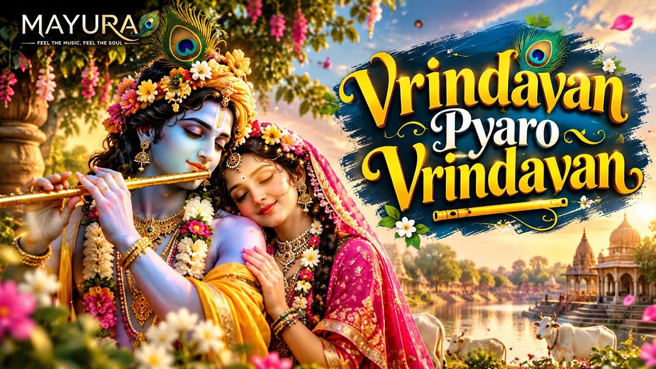 Vrindavan pyaro vrindavan | Radhe Krishna bhajan | Morning peaceful satsang / kirtan | 2026