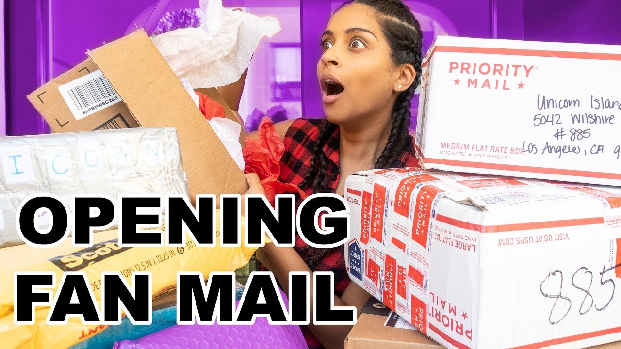 OPENING PO BOX FAN MAIL