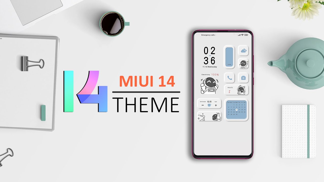 MIUI 14 Theme | Clean and Simple MIUI 14 Theme You Might Like! 🔥🔥