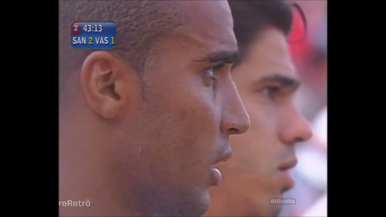 Santos 2 x 1 Vasco - Santos Campeão Brasileiro de 2004
