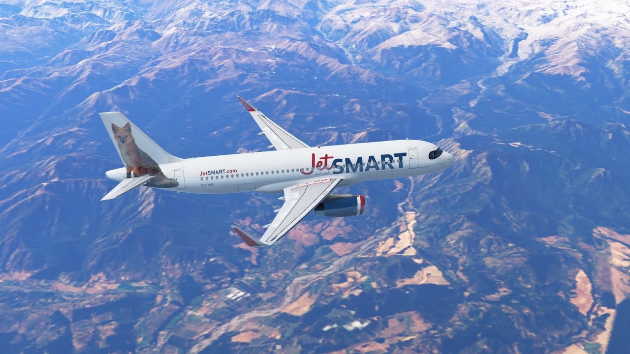 JetSmart Chile (JAT197) Airbus A320 Santiago de Chile-Puerto Montt