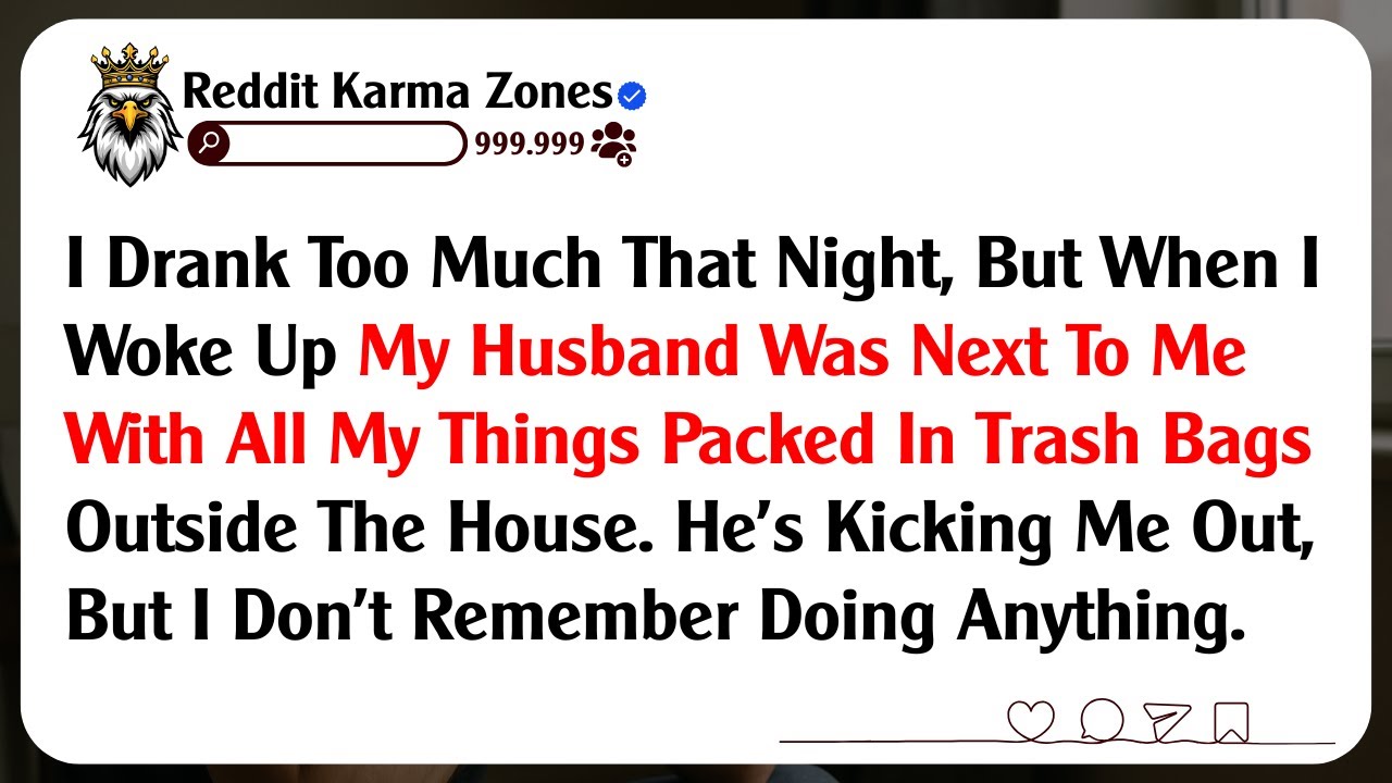 I Drank Too Much That Night, But When I Woke Up My Husband Was Next To Me With All My Things...