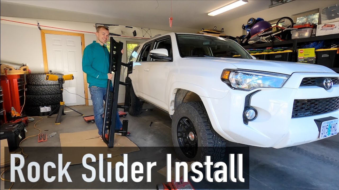 5th Gen 4Runner Rock Slider Install | C4 Fab Sliders
