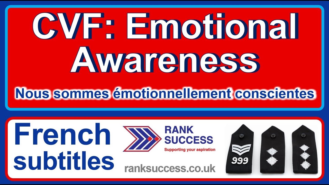 CVF - We Are Emotionally Aware (FRENCH subtitles)