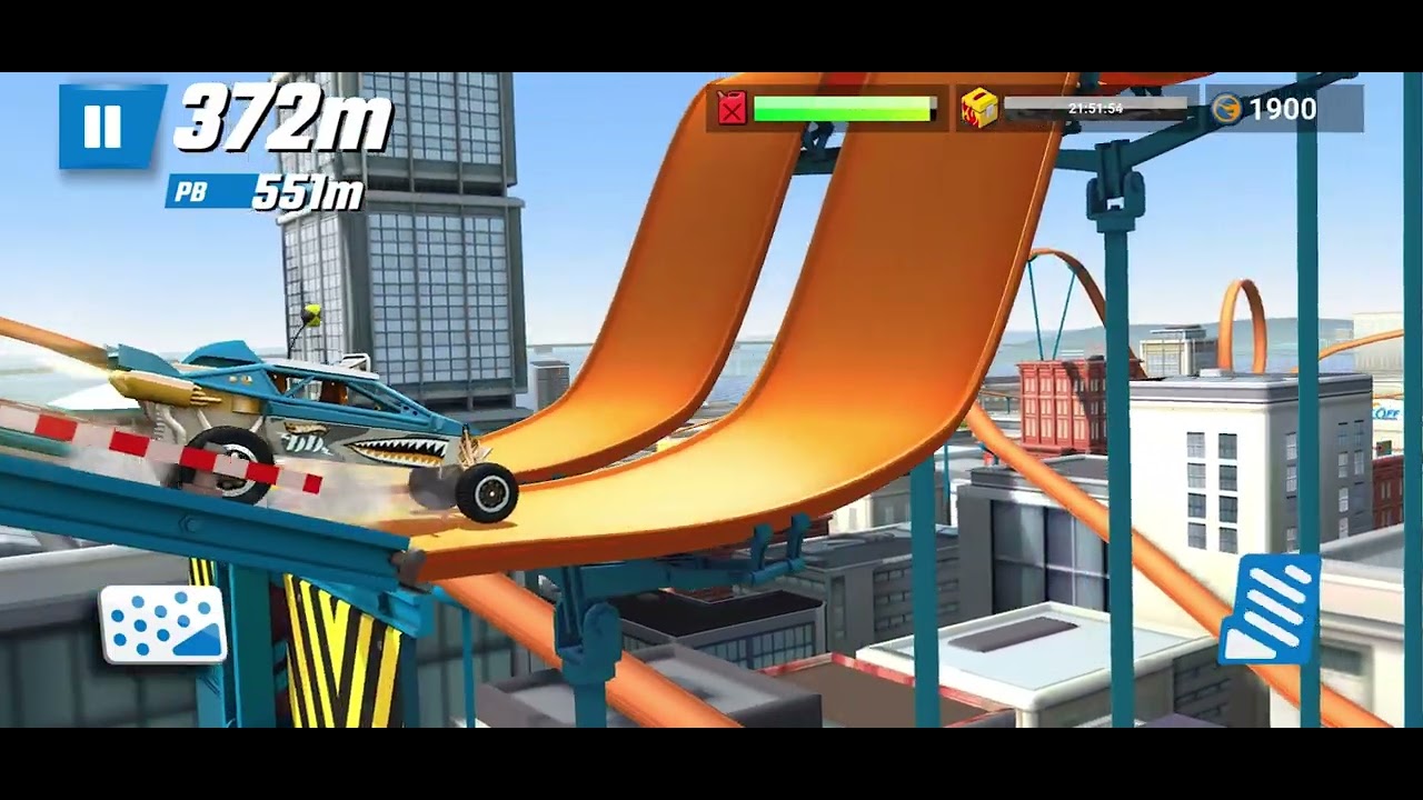 Hot wheels race off level 5