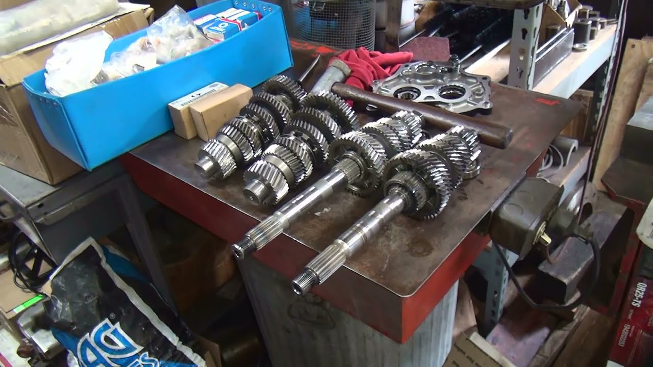 #118 2015 103ci flh roadglide twin cam blown 6 speed trans gear swap install harley by tatro machine