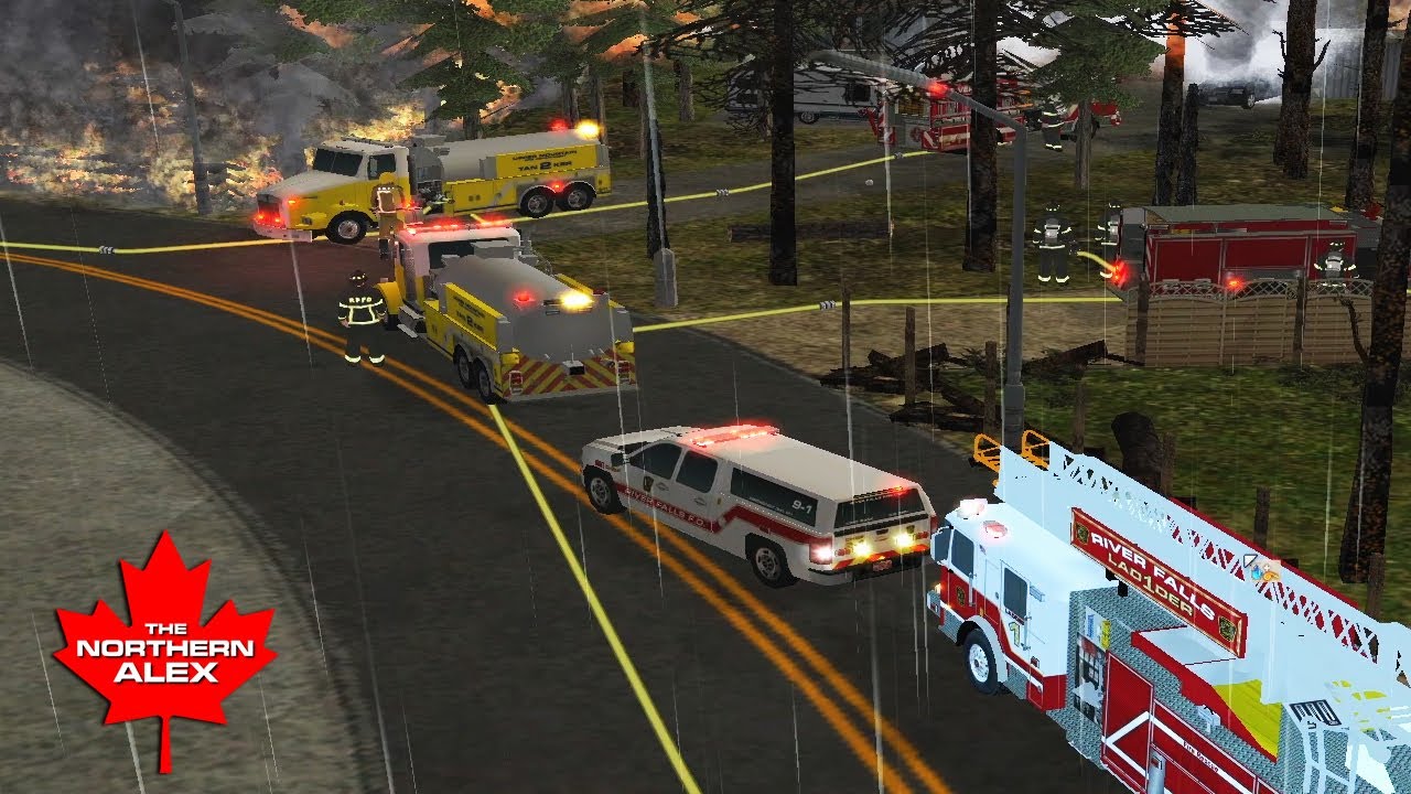 Emergency 4 #665 ~ River Falls Mod ~ There goes the Neighbourhood