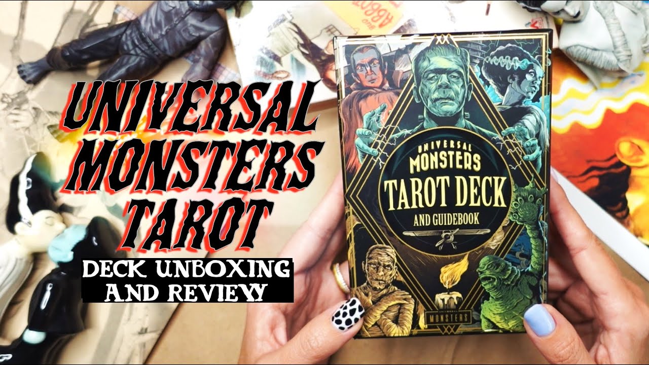 Universal Monsters Tarot: Deck Unboxing