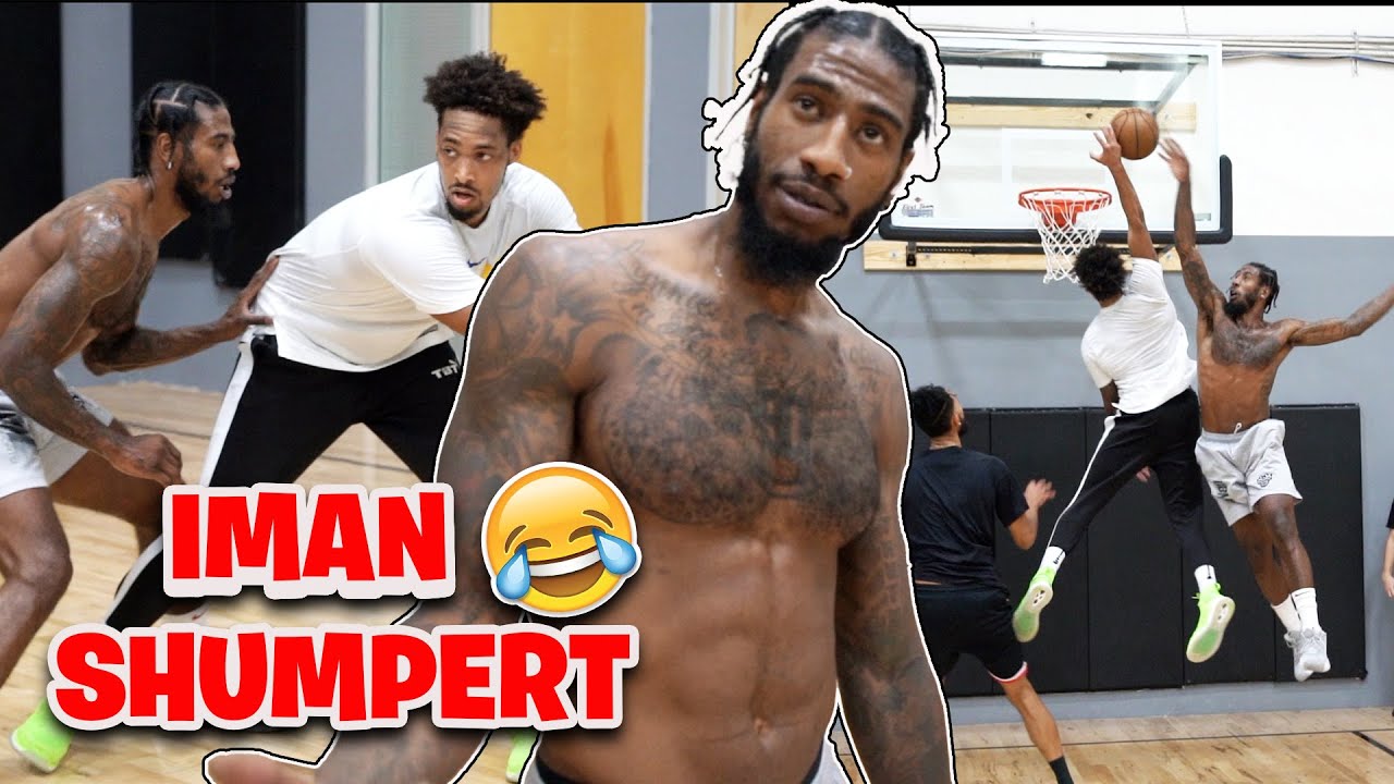 NBA Champion Iman Shumpert *GOES OFF* and Talks Crazy in 2v2