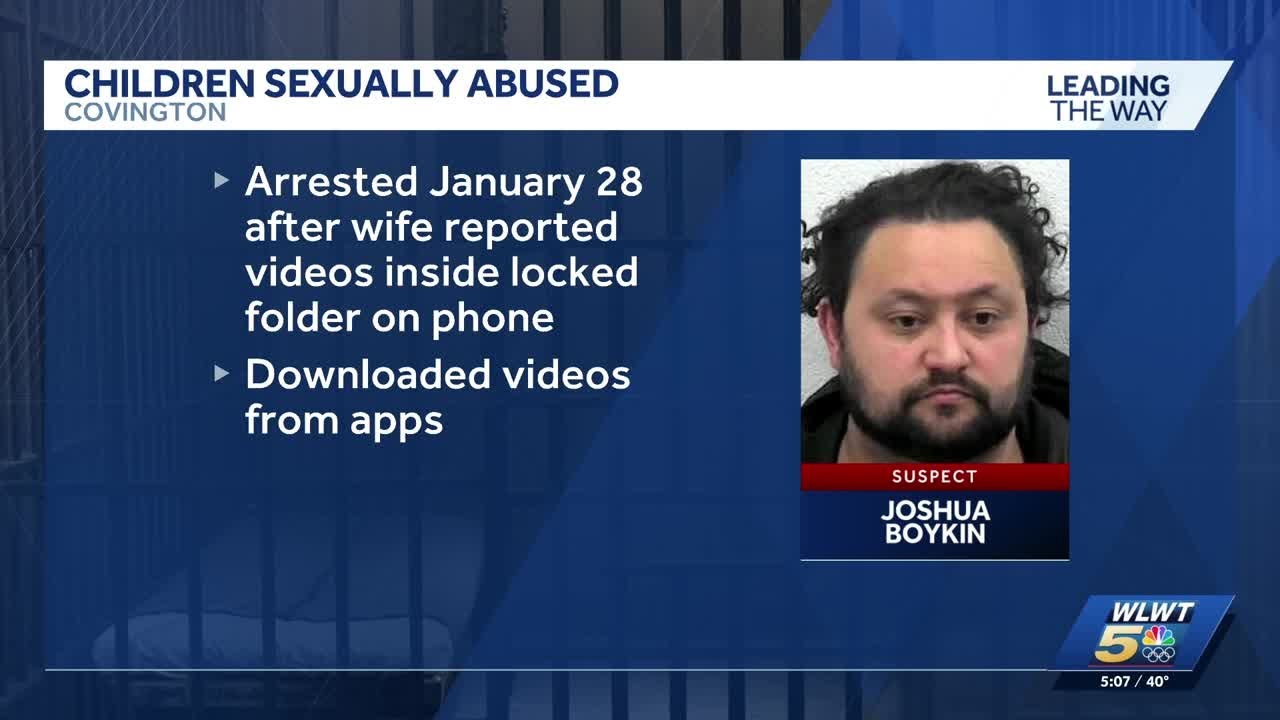 Covington man accused of downloading, recording child sex abuse material