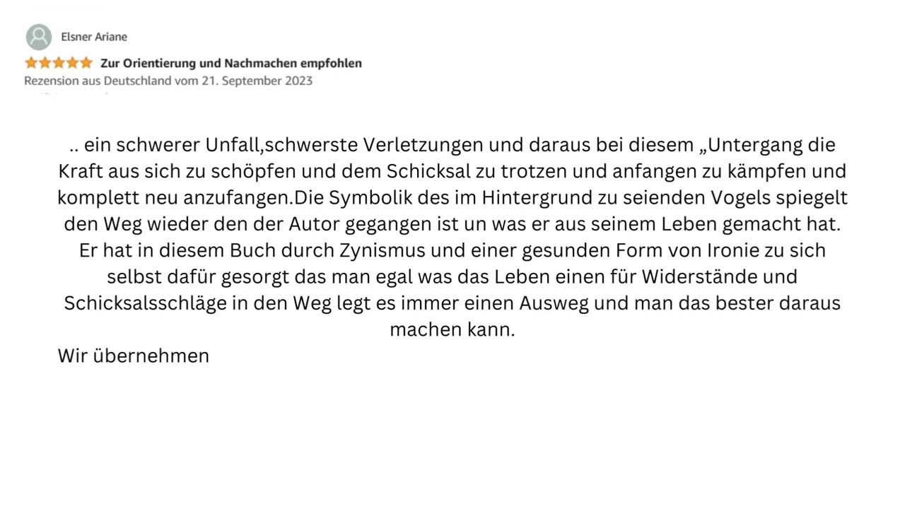Buch  Aus der Asche zum Erfolg