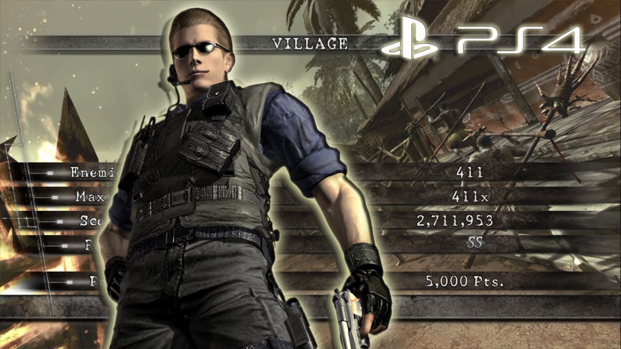 Pueblo SIN PIEDAD 2711k Wesker STARS | Resident Evil 5 PS4 Mercenaries United