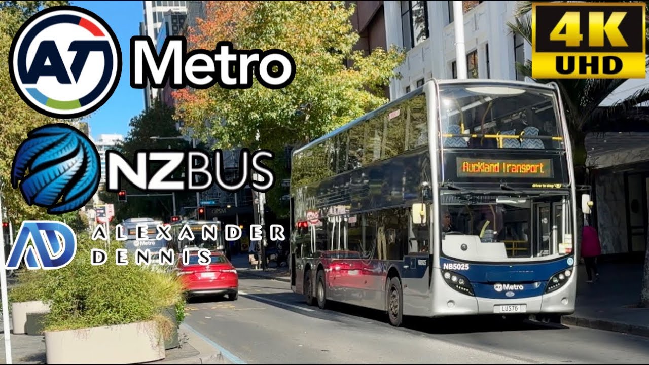 [Auckland Transport AT Metro Bus: 18 New Lynn to Britomart CityCentre, Avondale] Dennis Enviro500MMC