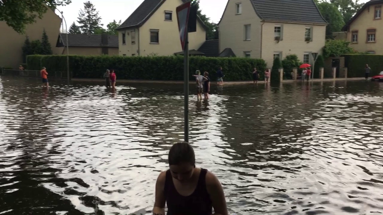 Spassbad Hardterbroich nach Unwetter 15.06.2017
