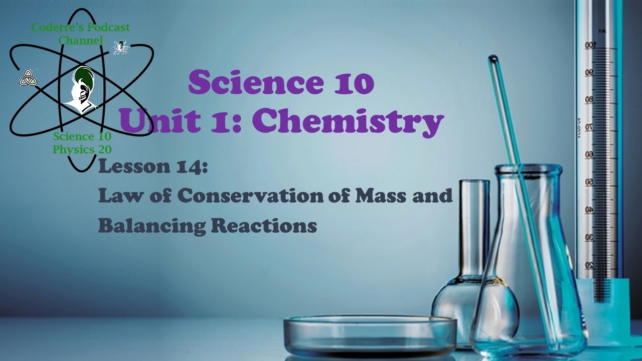 Science 10 Chemistry Lesson 14 Predicting Reactions Part 1