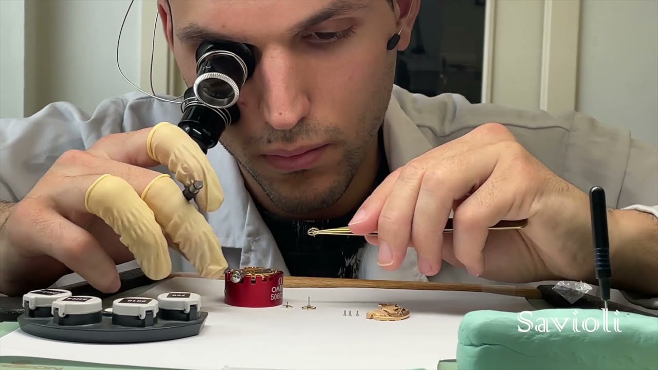 Service Omega Speedmaster pt.3