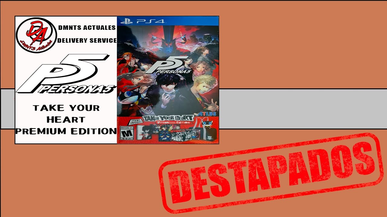 Destapados - Persona 5 Take Your Heart Premium Edition
