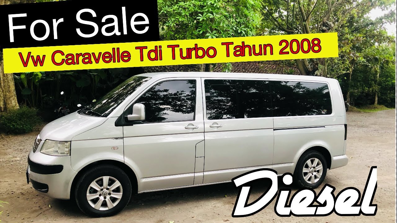[For Sale] Vw Caravelle Tdi Turbo Diesel tahun 2008 | Matic | Multivan Partisi tengah | Long