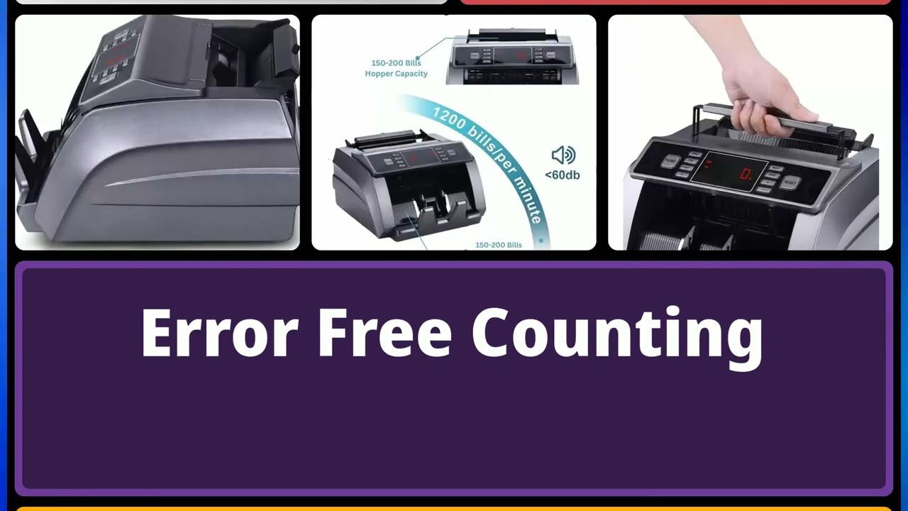 Bankomat C09 with Customer Display Single Note Value Counting Machine| 1000 Notes/min