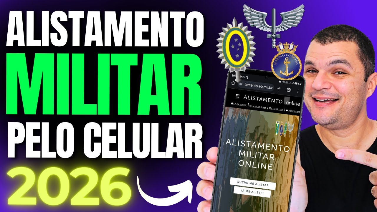 COMO SE ALISTAR? ALISTAMENTO MILITAR ONLINE EM 2025 - EXÉRCITO, MARINHA E AERONÁUTICA