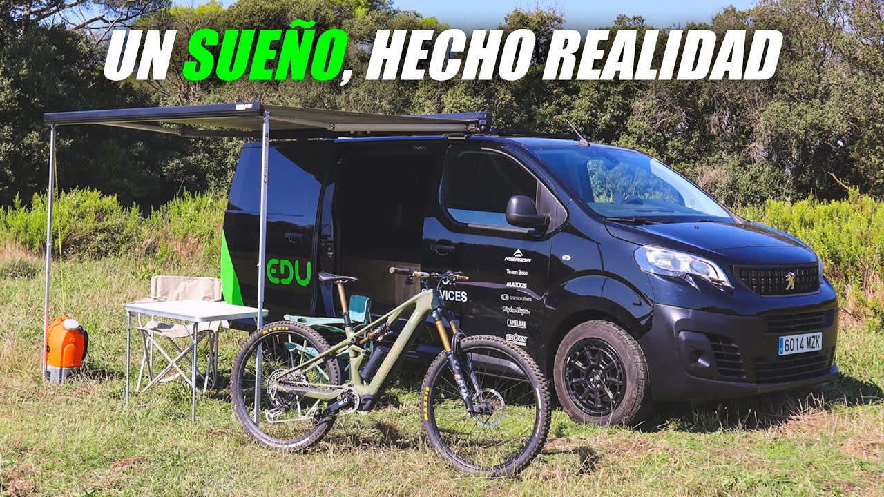 MI NUEVA FURGONETA CAMPER PARA MTB 🤩​