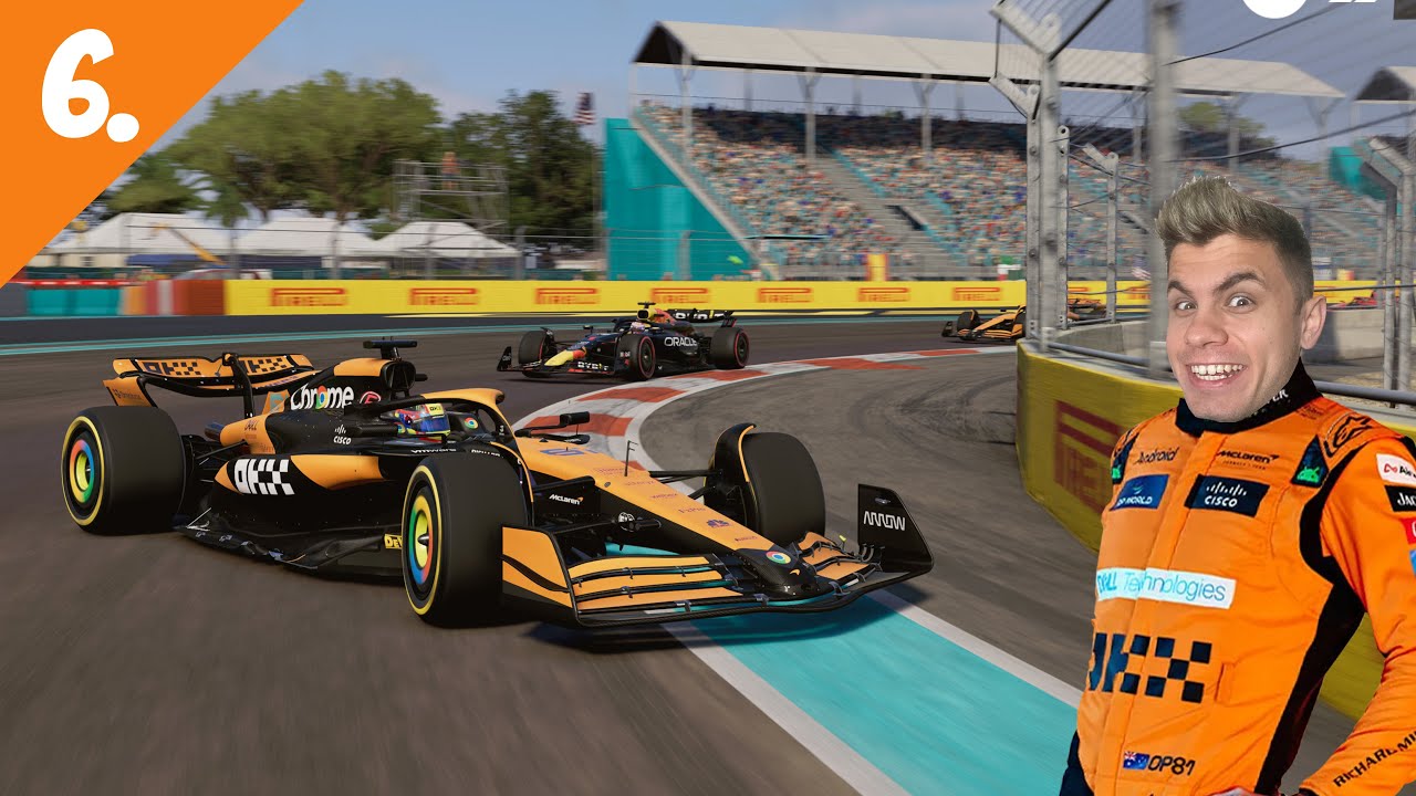 VISSZATÉRT LEO!!! - F1 24 Miami Nagydíj x Leo Crowe  #6.