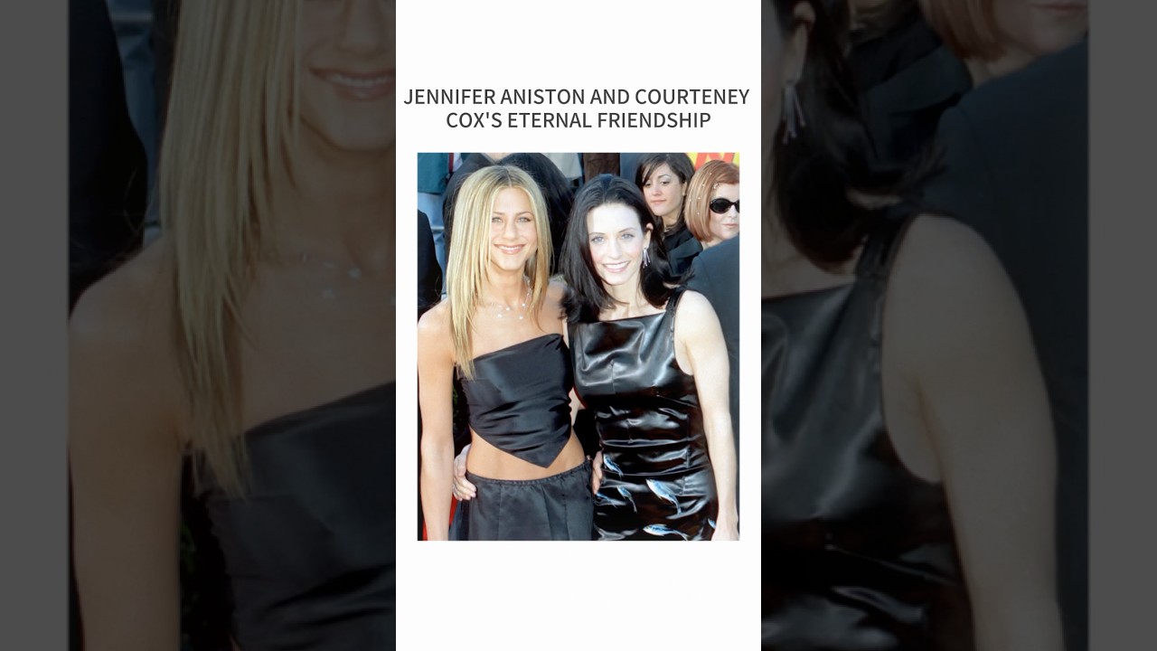 Jennifer Aniston and Courteney Cox's Eternal Friendship #friends #jenniferaniston #courteneycox