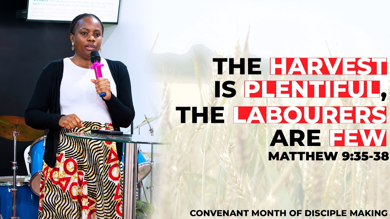 The Harvest Is Plentiful, the Labourers Are Few | Matthew 9:35-38 | Exceller Christine