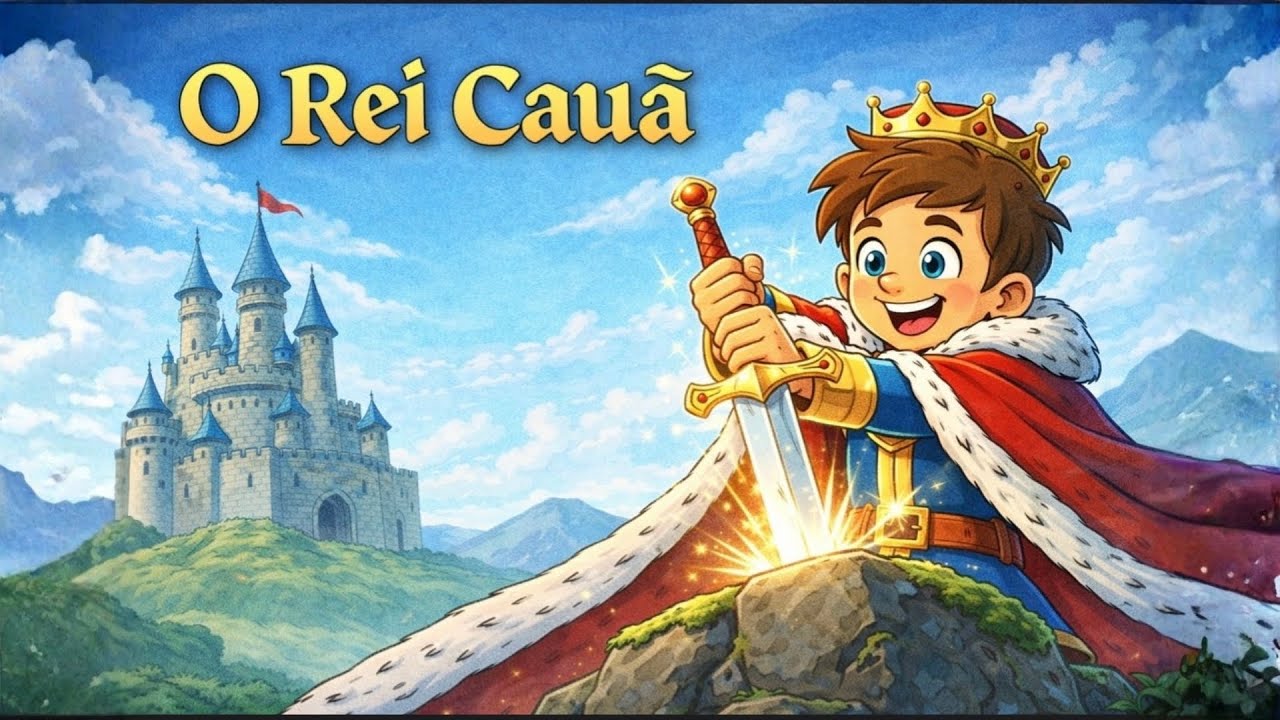 O REI CAUÃ E A EXCALIBUR  -  HISTORINHAS DA TURMA DO CAUÃ