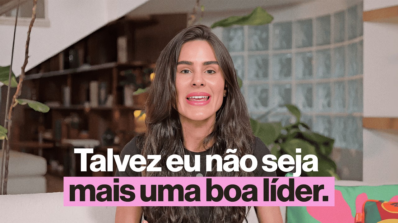 Talvez eu não seja mais uma boa líder