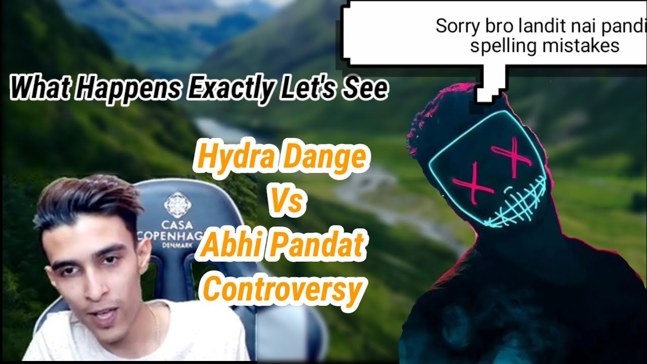 Hydra Danger and abhi pandit controversy || let's see what happens exactly @DeadlyEagleYT
