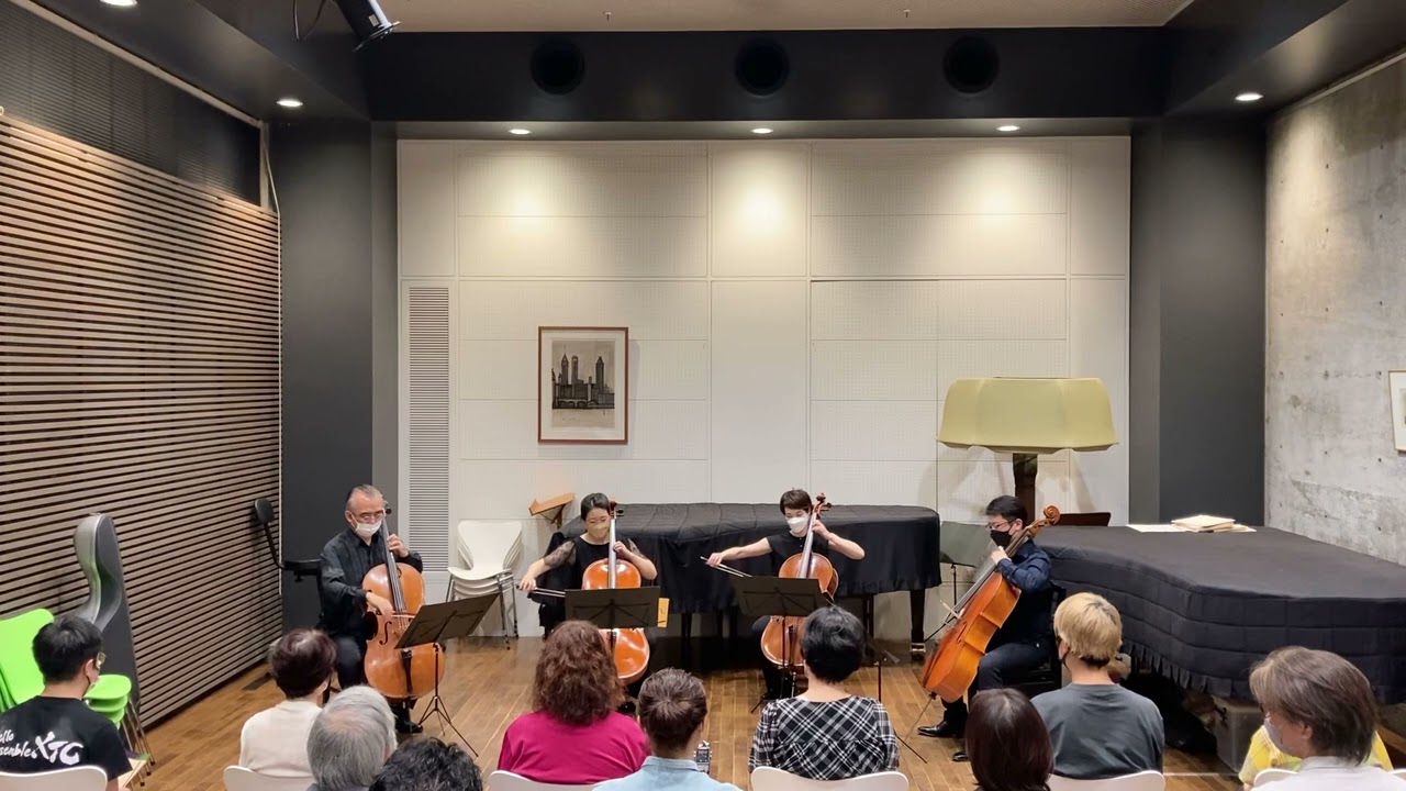 G.Goltermann : Religioso for four cellos     ゴルターマン:レリジオーソ