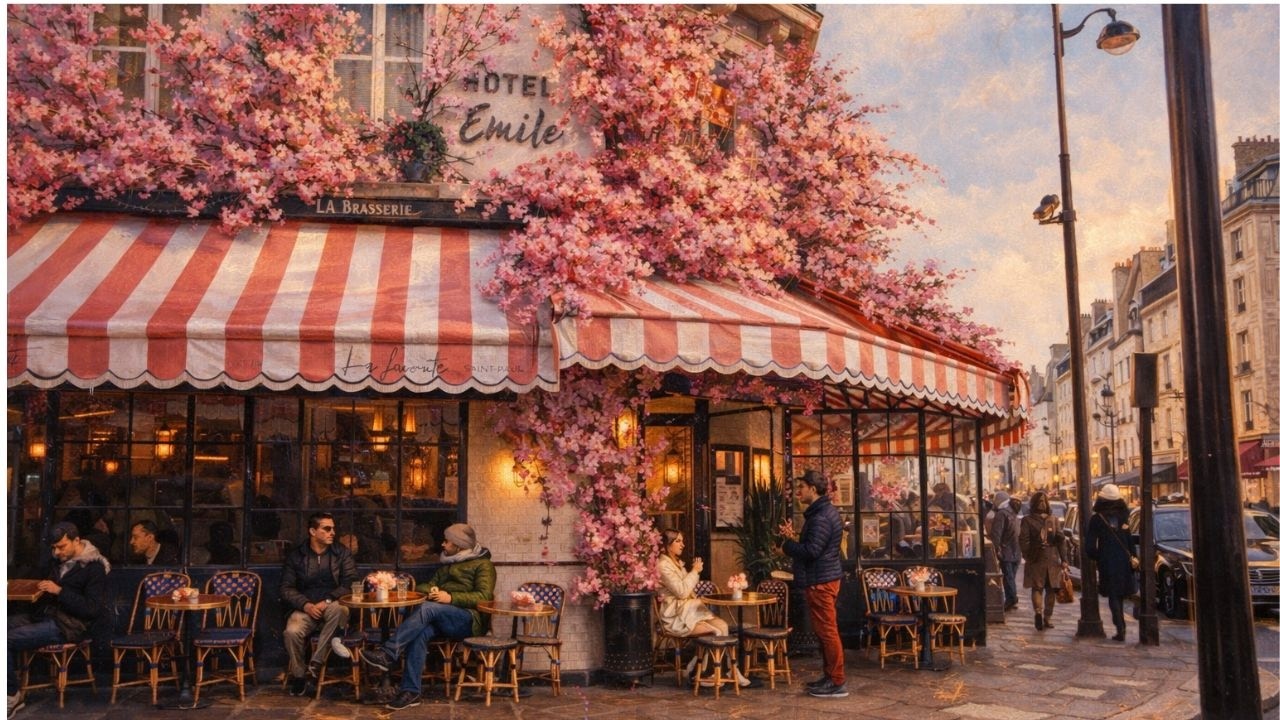 French Instrumental Music 🗼Jazz Relaxing — Coffee Playlist | Guitar & Accordion | When in Paris !