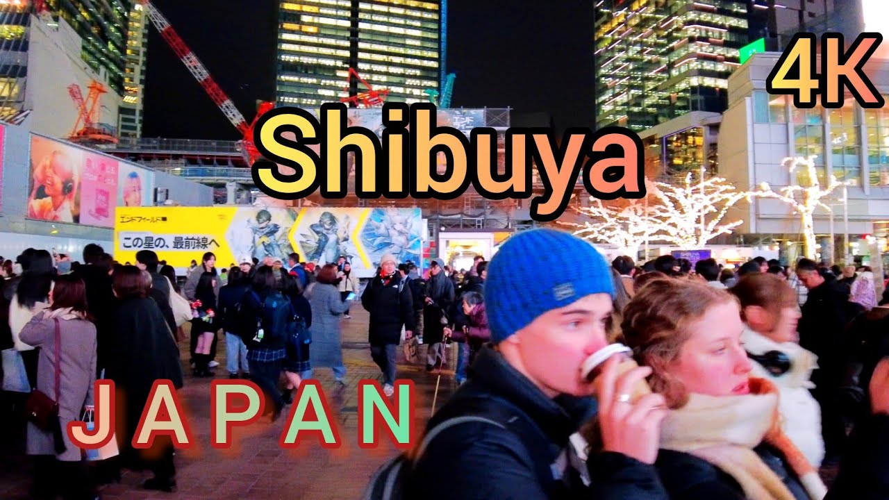 Miyashita park walking tour in Shibuya. 