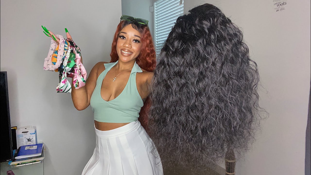 FASHION PLUS WATER WAVE HEADBAND WIG | AMAZON WIG REVIEW