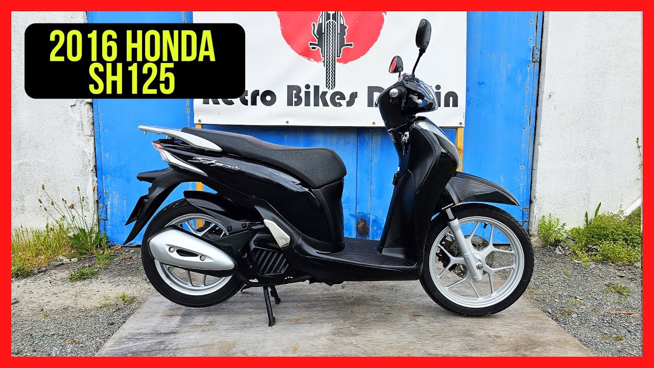 2016 Honda SH125: A Premium Scooter for Urban Commuting